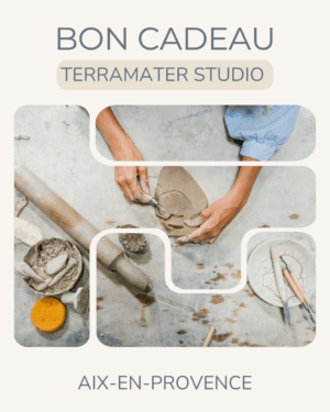 Bon cadeau STAGE MODELAGE TERRE | session de 3h
