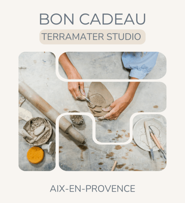 Bon cadeau STAGE MODELAGE TERRE | session de 3h