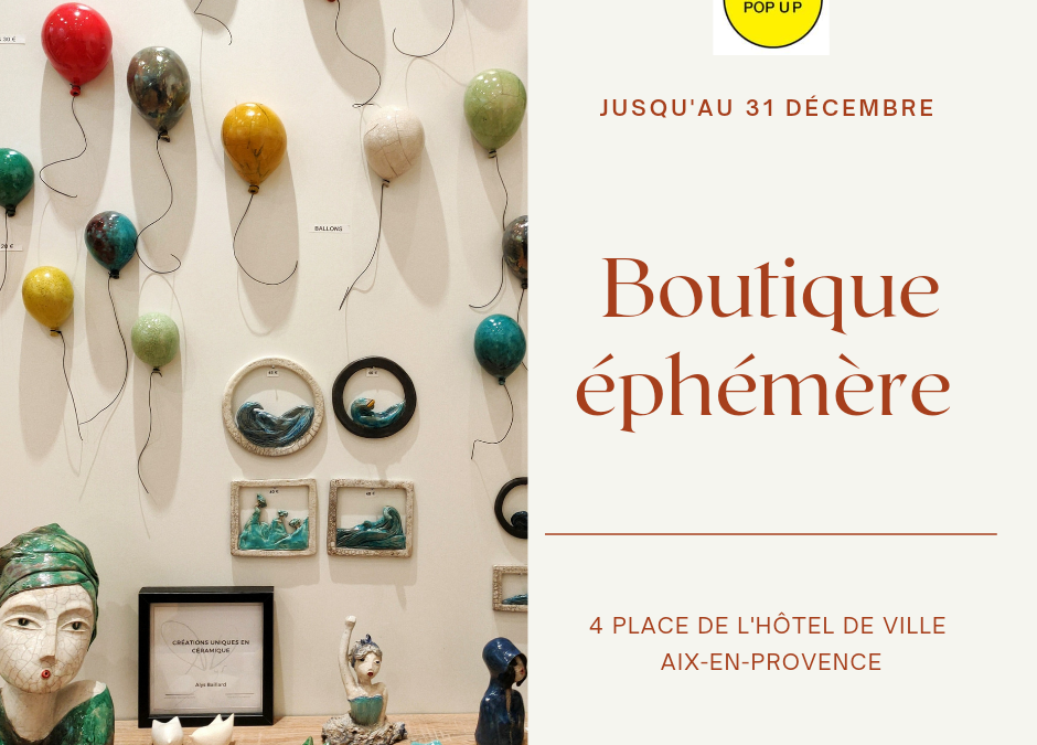 Exposition Aix-en-Provence – du 2 novembre au 31 décembre 2022